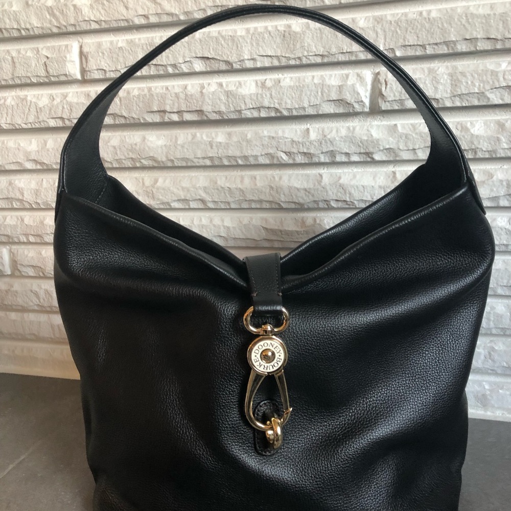 Dooney & Bourke Large Black Shoulder Bag